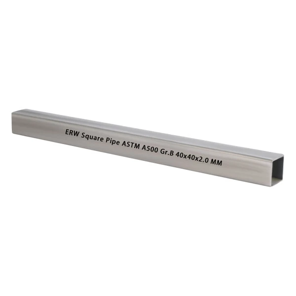 ASTM A500 탄소 사각 강관